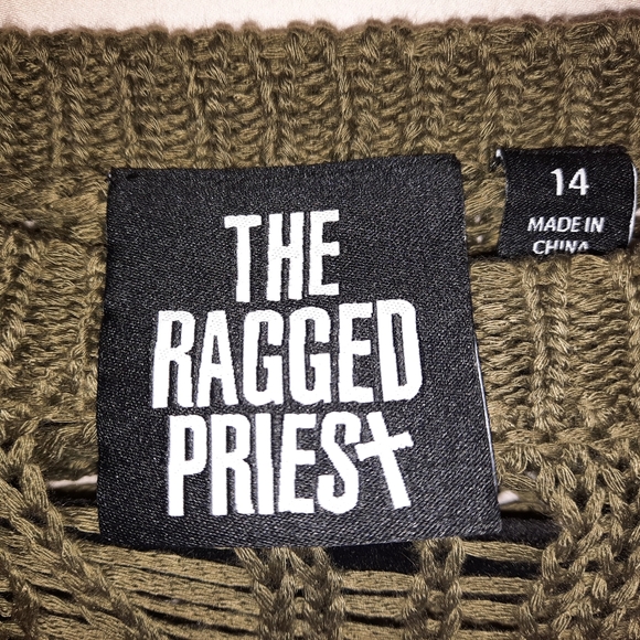 RAGGED KNIT TOP - Picture 5 of 6